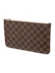Louis Vuitton Damier Ebene Neverfull Pouch