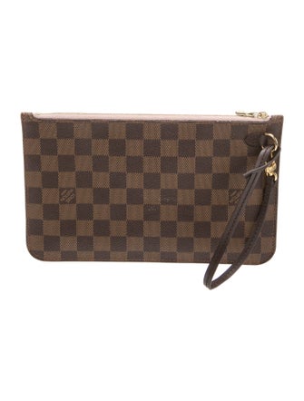 Louis Vuitton Damier Ebene Neverfull Pouch