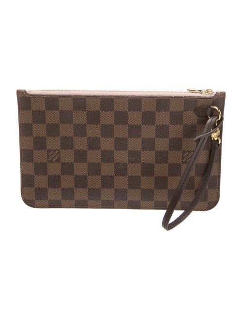 Louis Vuitton Damier Ebene Neverfull Pouch