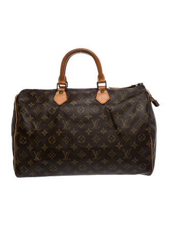 Louis Vuitton LV Monogram Speedy 35
