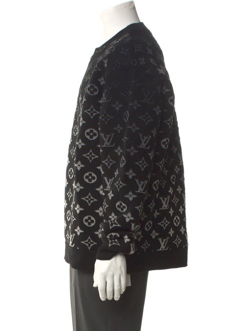 Louis Vuitton 2023 Gradient Monogram Fil Coupé Sweatshirt