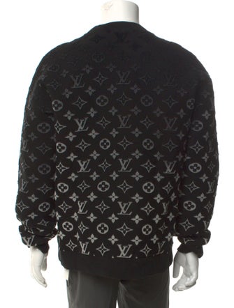 Louis Vuitton 2023 Gradient Monogram Fil Coupé Sweatshirt