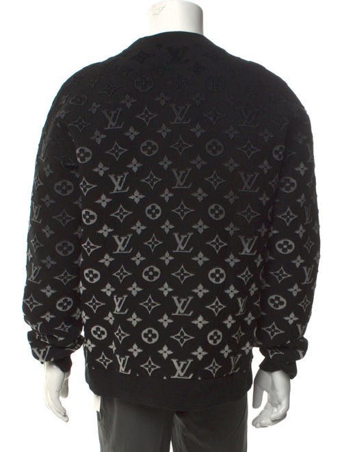 Louis Vuitton 2023 Gradient Monogram Fil Coupé Sweatshirt