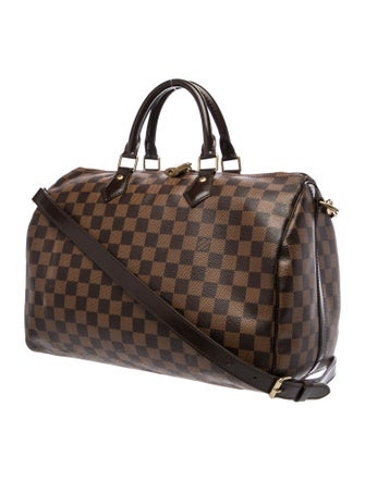 Louis Vuitton Damier Ebene Speedy Bandouliere 35