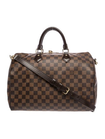 Louis Vuitton Damier Ebene Speedy Bandouliere 35