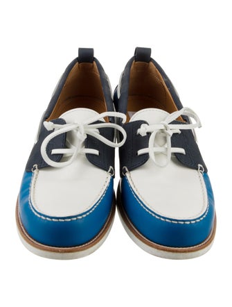 Louis Vuitton Leather Boat Shoes