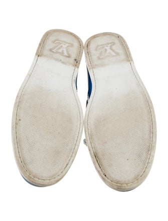 Louis Vuitton Leather Boat Shoes
