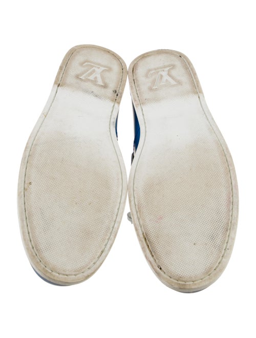 Louis Vuitton Leather Boat Shoes
