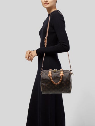 Louis Vuitton LV Monogram Speedy Bandouliere 25