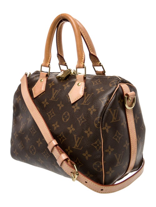 Louis Vuitton LV Monogram Speedy Bandouliere 25