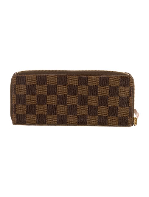 Louis Vuitton Damier Ebene Pattern Coated Canvas Continental Wallet