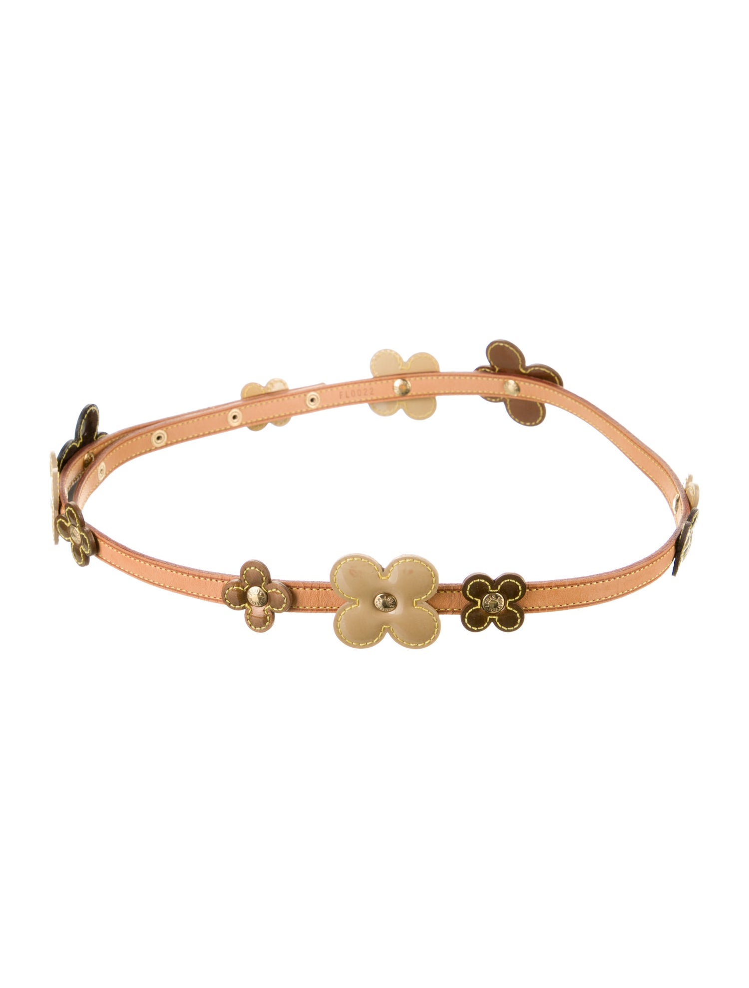 Louis Vuitton 2002 LV Monogram Belt