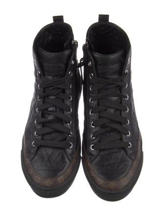 Louis Vuitton LV Monogram Leather Sneakers