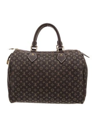 Louis Vuitton Monogram Mini Lin Speedy 30