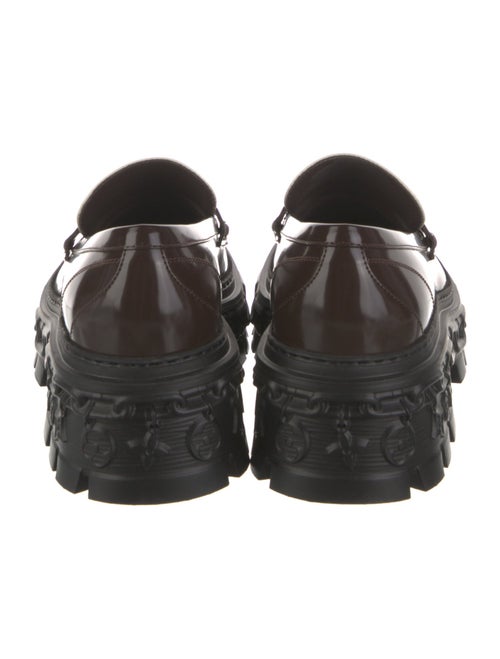 Louis Vuitton Leather Colorblock Pattern Pumps