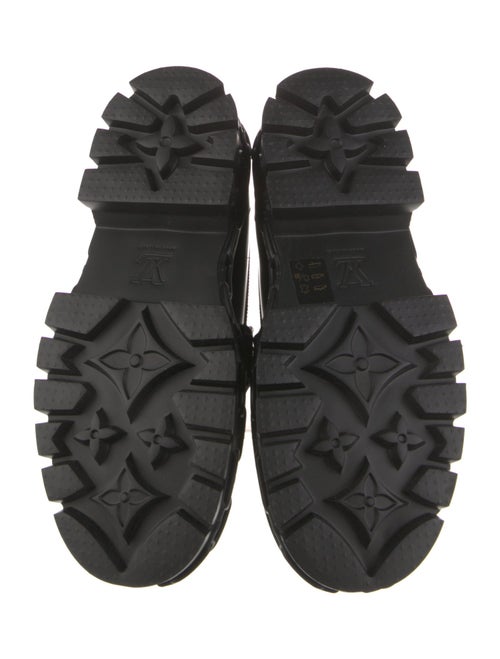 Louis Vuitton Leather Colorblock Pattern Pumps