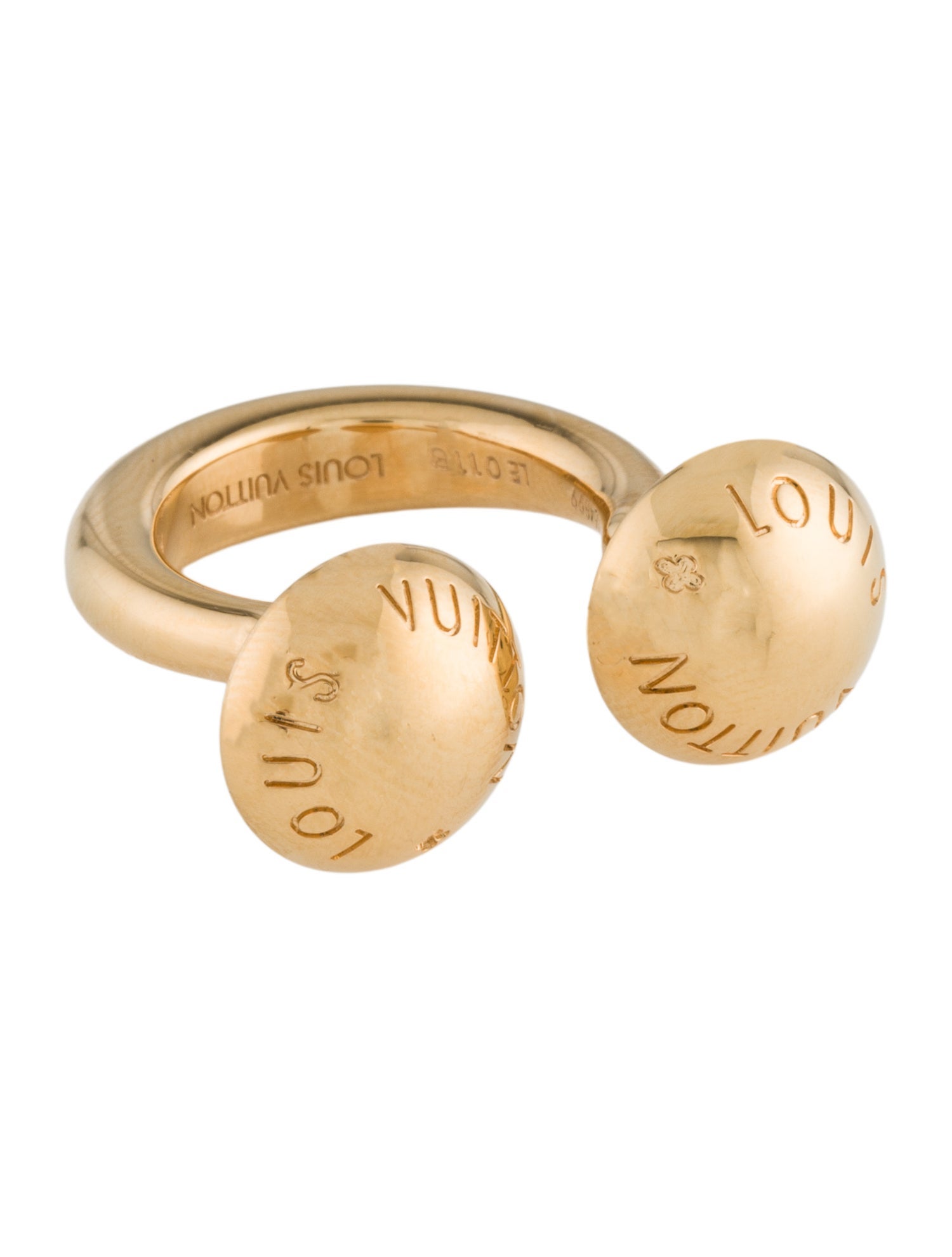 Louis Vuitton Studdy Band Ring With Interchangeable Studs