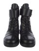 Louis Vuitton Leather Combat Boots