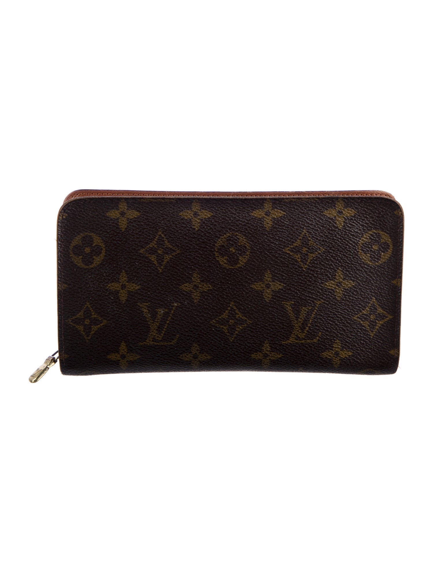 Louis Vuitton LV Monogram Leather Pochette Porte-Monnaie