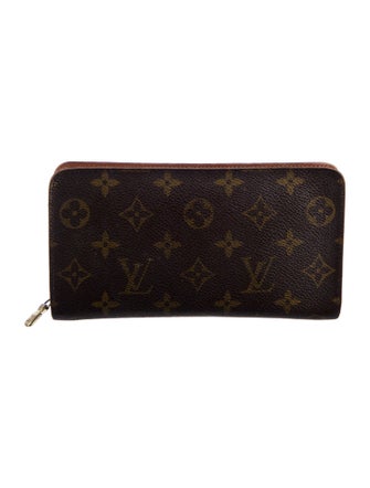 Louis Vuitton LV Monogram Leather Pochette Porte-Monnaie