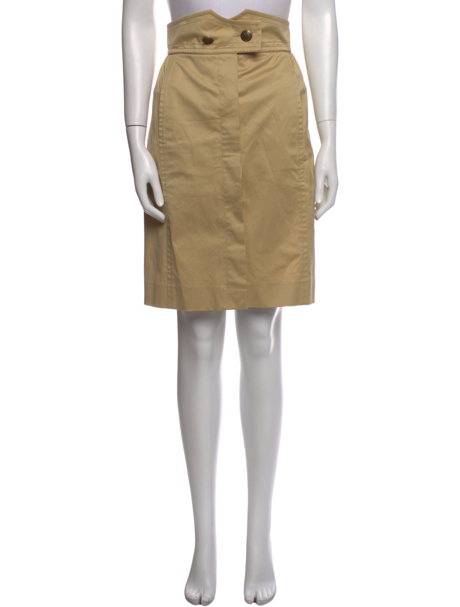 Louis Vuitton Vintage Knee-Length Skirt