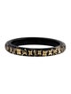 Louis Vuitton Resin & Crystal Inclusion Bangle Bracelet