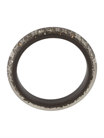 Louis Vuitton Resin & Crystal Inclusion Bangle Bracelet