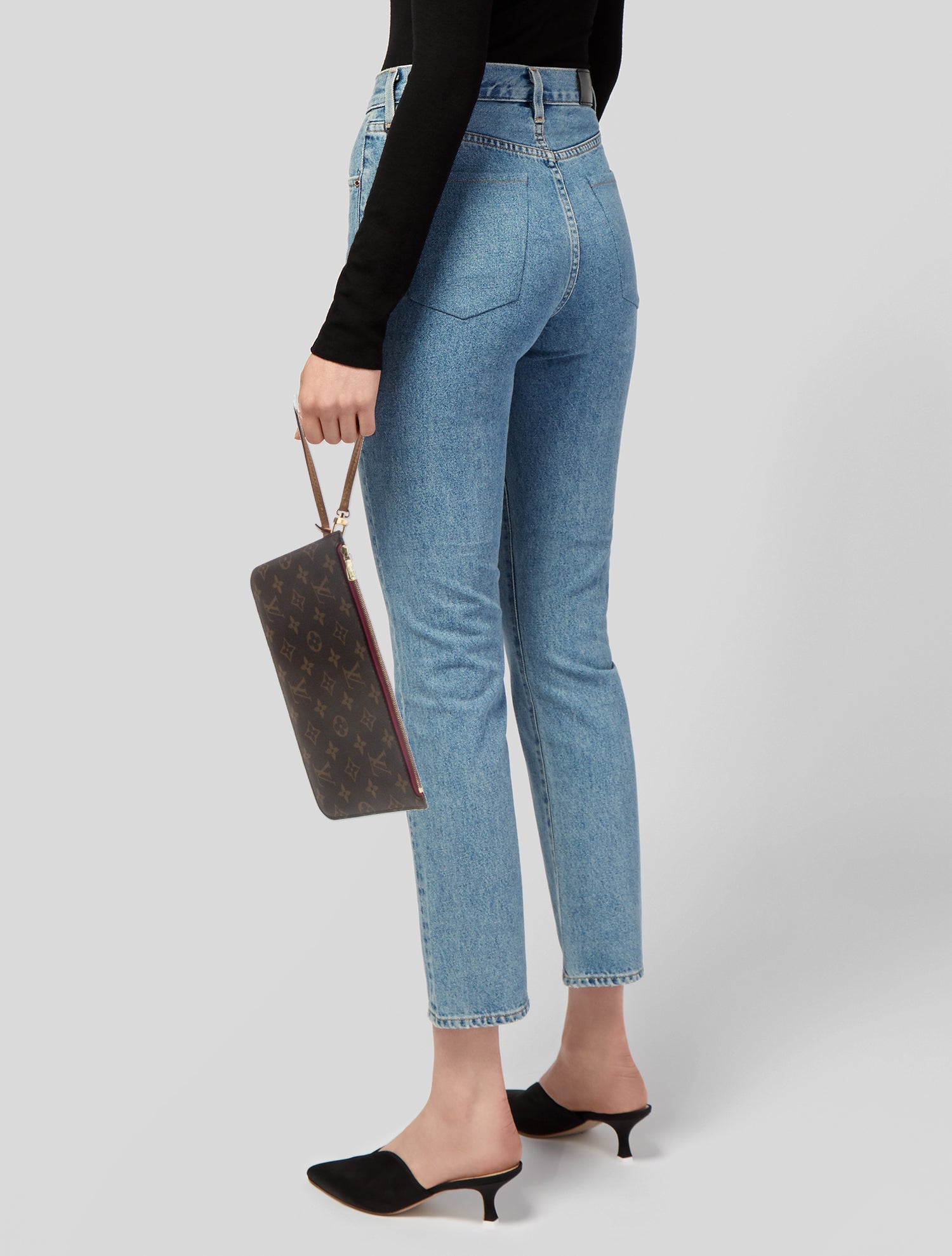 Louis Vuitton LV Monogram Neverfull Pouch