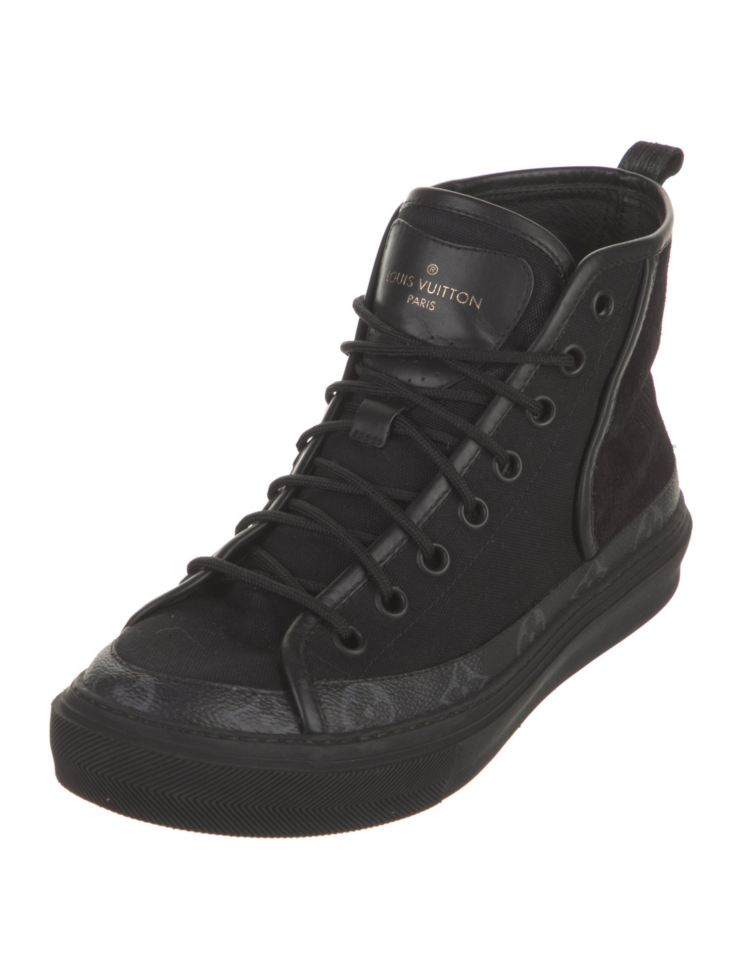 Louis Vuitton Monogram Eclipse Canvas Sneakers