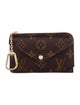 Louis Vuitton LV Monogram Coated Canvas Card Holder Recto Verso