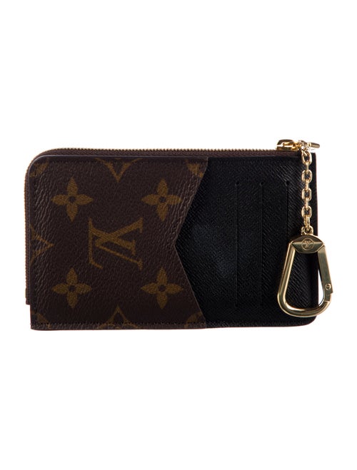 Louis Vuitton LV Monogram Coated Canvas Card Holder Recto Verso
