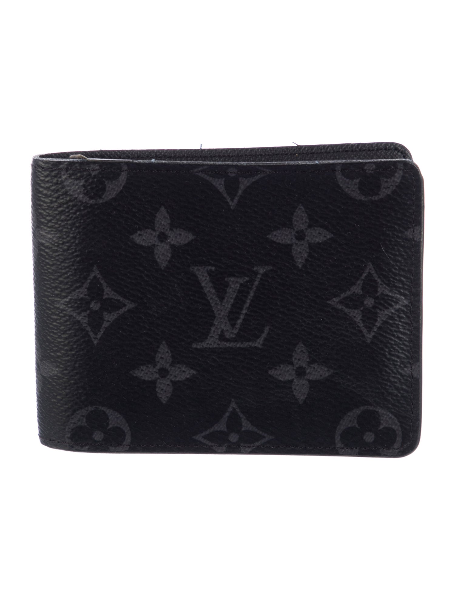 Louis Vuitton Monogram Eclipse Coated Canvas Bifold Wallet