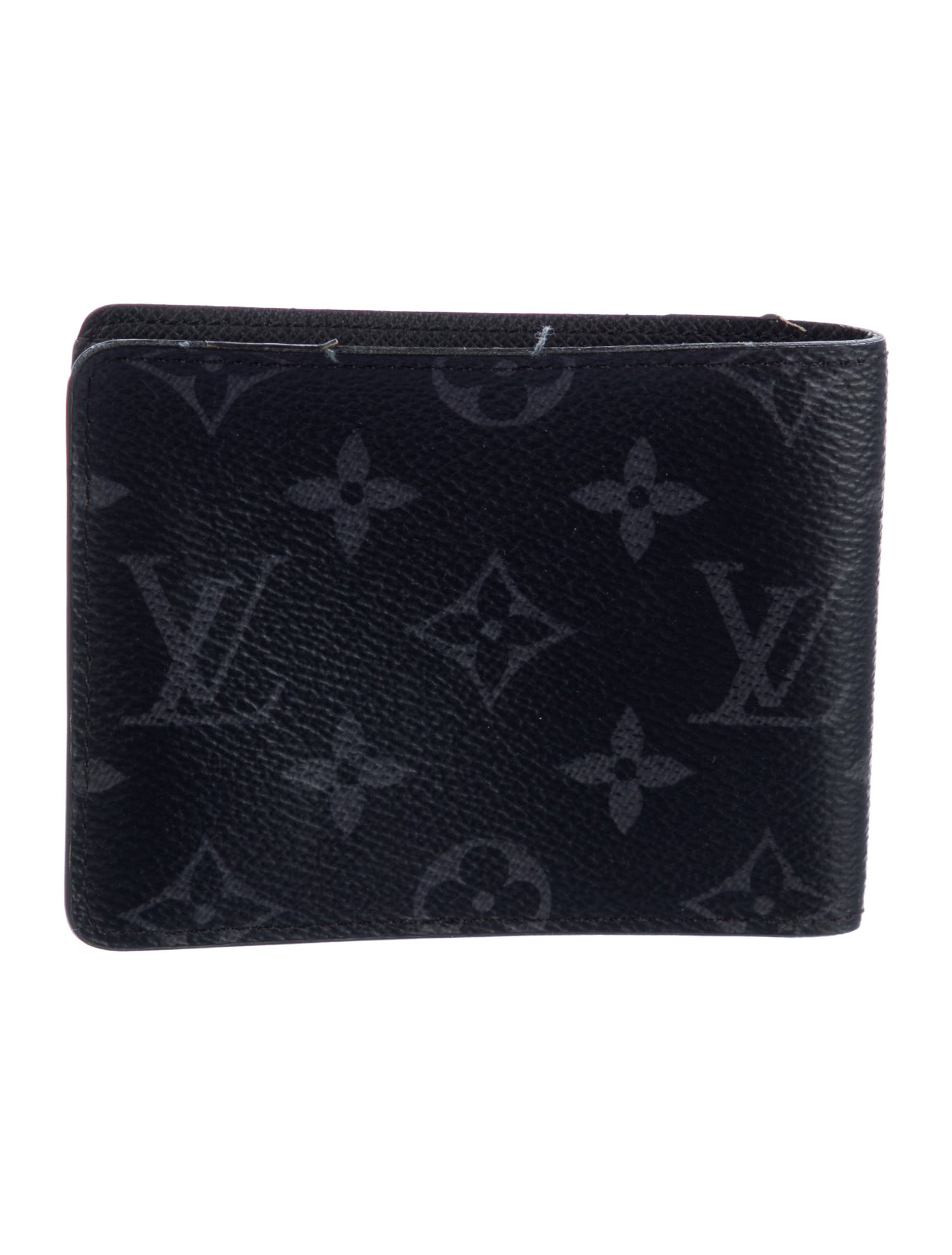 Louis Vuitton Monogram Eclipse Coated Canvas Bifold Wallet