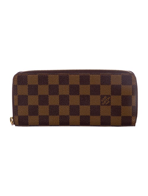 Louis Vuitton 2019 Damier Ebene Pattern Clemence Wallet