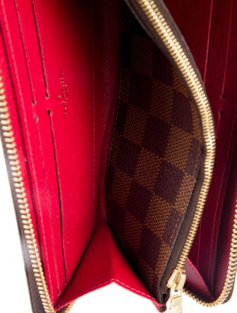 Louis Vuitton 2019 Damier Ebene Pattern Clemence Wallet