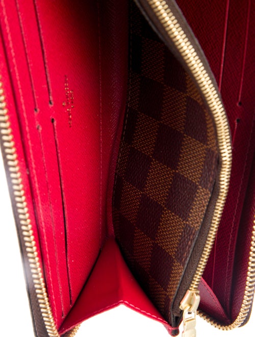 Louis Vuitton 2019 Damier Ebene Pattern Clemence Wallet