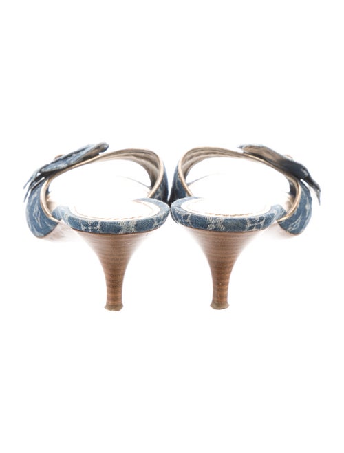 Louis Vuitton LV Monogram Denim Slides