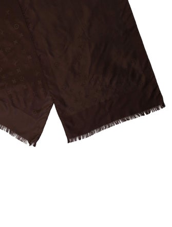 Louis Vuitton Silk LV Monogram Scarf