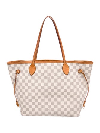 Louis Vuitton Damier Azur Neverfull w/Pouch MM