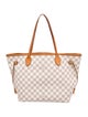 Louis Vuitton Damier Azur Neverfull w/Pouch MM