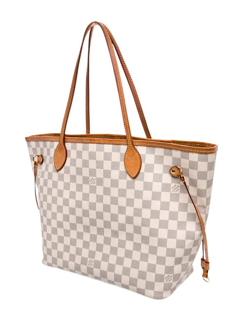 Louis Vuitton Damier Azur Neverfull w/Pouch MM