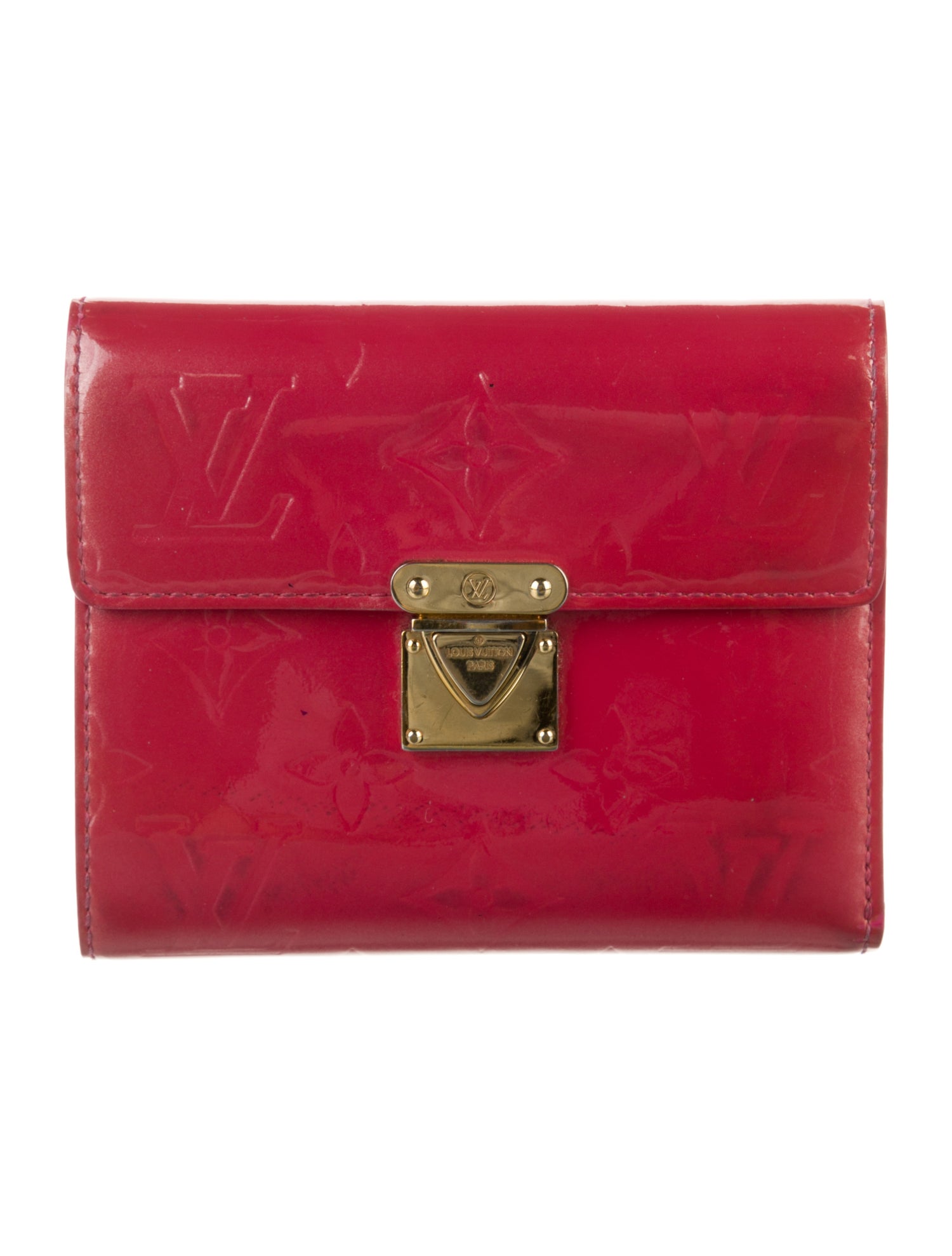 Louis Vuitton Monogram Vernis Vernis Patent Leather Koala Wallet