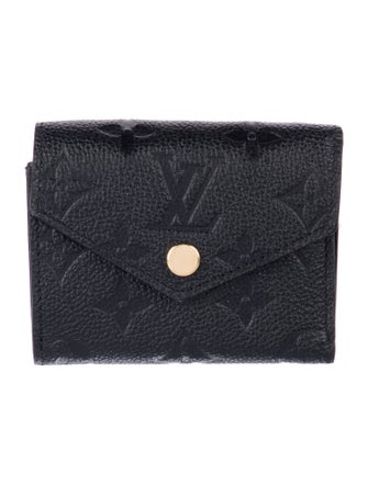 Louis Vuitton Monogram Pattern Empreinte Leather Compact Wallet