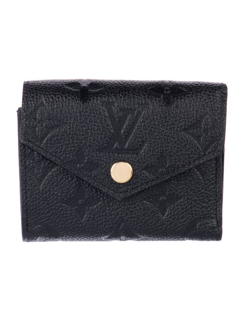 Louis Vuitton Monogram Pattern Empreinte Leather Compact Wallet