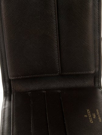 Louis Vuitton 2002 Monogram Mini Lin Pattern Compact Wallet