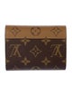 Louis Vuitton LV Monogram Coated Canvas Victorine Wallet