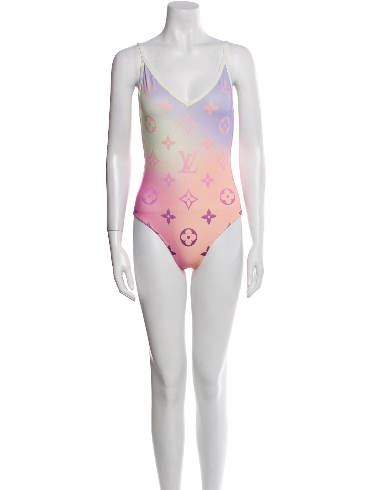 Louis Vuitton Printed One-Piece w/ Tags