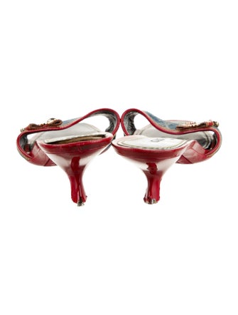 Louis Vuitton LV Monogram Denim Slides