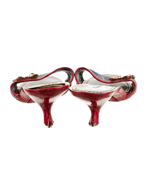 Louis Vuitton LV Monogram Denim Slides