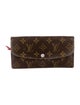 Louis Vuitton 2009 LV Monogram Emilie Wallet